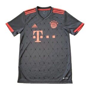 Adidas FC Bayern Munchen Small Mens Authentic Football Jersey Munich Soccer